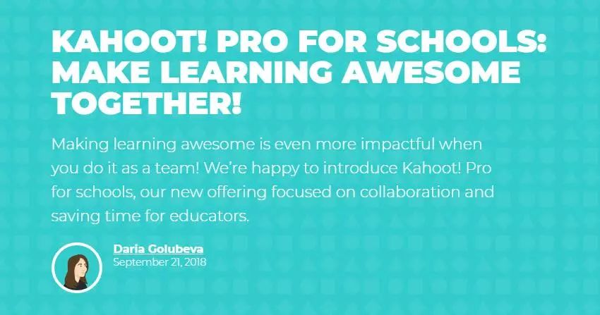 　　Kahoot！公司首席執(zhí)行官兼聯(lián)合創(chuàng)始人Asmund Furuseth表示，“新的融資將用于繼續(xù)用于在Kahoot!平臺上的投資，也有可能會(huì)在未來幾個(gè)月宣布一些收購，這能夠幫助我們加強(qiáng)市場領(lǐng)先地位。  　　本輪融資由公司現(xiàn)有投資機(jī)構(gòu)Datum AS領(lǐng)投，公司還在計(jì)劃新一輪的融資以吸引國際投資機(jī)構(gòu)和戰(zhàn)略投資機(jī)構(gòu)，迪士尼公司已經(jīng)是Kahoot！公司的投資者之一了。  　　盡管出身在挪威，但是現(xiàn)在Kahoot!已經(jīng)在在美國的K-12階段的學(xué)校取得了50%的滲透率的成績。另外，Kahoot！平臺上已經(jīng)有大約5100萬個(gè)游戲被創(chuàng)造出來了。  　　Asmund Furuseth表示，“公司有望在今年年底突破1億用戶，其他指標(biāo)也將有所上升。在進(jìn)軍K-12教育領(lǐng)域的同時(shí)，公司還在擴(kuò)大企業(yè)產(chǎn)品線，我們最大的用戶群來自教育領(lǐng)域，但在收入和增長方面，企業(yè)市場的用戶群更大。我們將繼續(xù)為他們打造新的產(chǎn)品。”